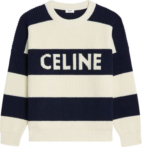 celine striped sweater|Celine 2022 Striped Sweater .